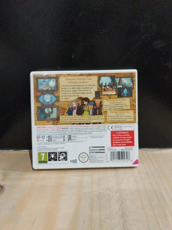 Professeur Layton et l’Héritage des Aslantes – 3DS – Complet – Parfait état – photo 4